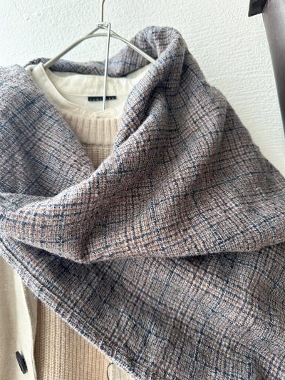 画像4: Véritécoeur グレンチェックストール