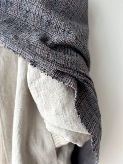 画像5: Véritécoeur グレンチェックストール