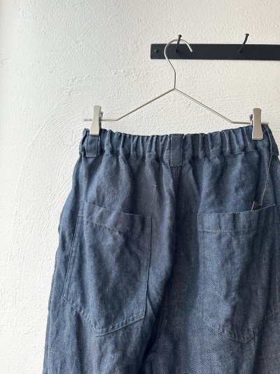 画像3: Luminaes リネンデニム コクーンPT