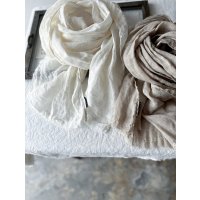 Luminaes リネンガーゼ ストール