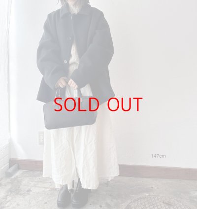 画像2: Véritécoeur メルトンショートコート