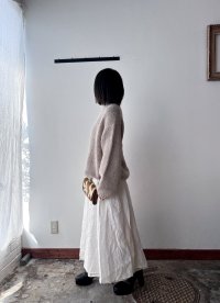 Véritécoeur ハンドニットハイネックプルオーバー