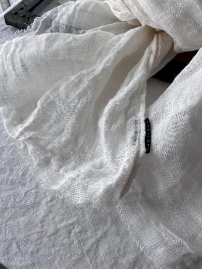 画像3: Luminaes リネンガーゼ ストール