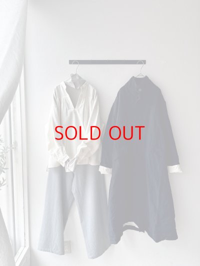 画像2: *sale30%of* fVéritécoeur ウールリネンコート