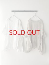*sale40%off* Véritécoeur リネンギャザープルオーバー