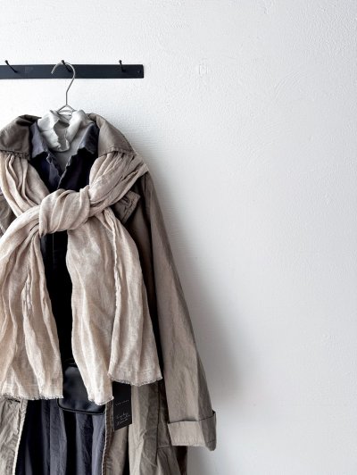 画像8: Luminaes リネンガーゼ ストール