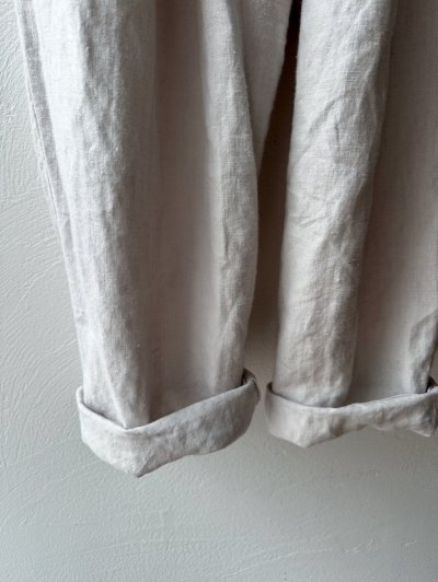 画像10: Luminaes 起毛リネン タックバレルPT