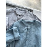 Luminaes 60コルトレイクリネン カバーシャツ