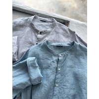 Luminaes 60コルトレイクリネン カバーシャツ