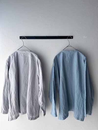 画像4: Luminaes 60コルトレイクリネン カバーシャツ