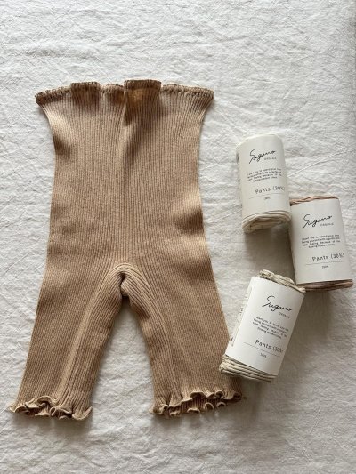 画像2: Sugano ORGANIC 3分丈パンツ