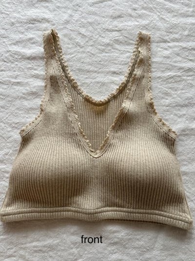 画像3: Sugano ORGANIC レースブラ