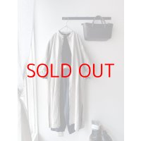 Luminaes 起毛リネン シャツワンピース