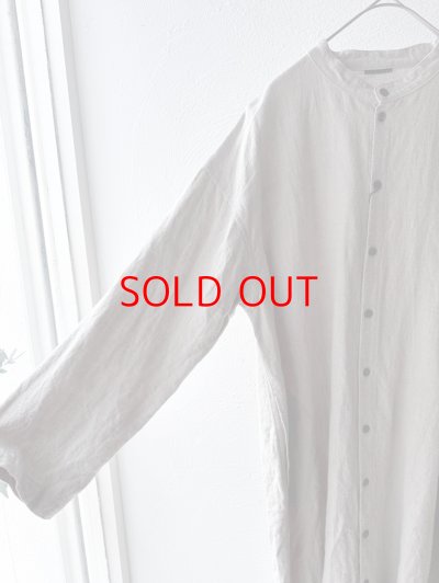 画像5: Luminaes 起毛リネン シャツワンピース