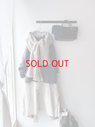 画像3: Luminaes 起毛リネン シャツワンピース