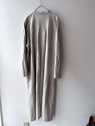 画像7: Luminaes 起毛リネン シャツワンピース