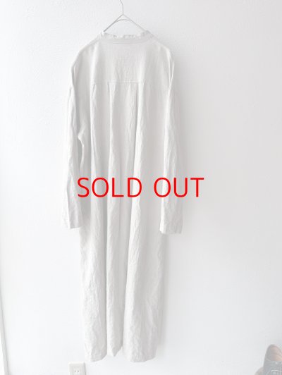 画像7: Luminaes 起毛リネン シャツワンピース