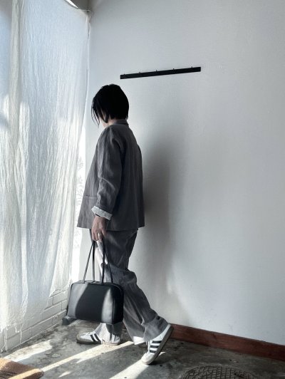 画像4: Luminaes コルトレイクリネン ロングジャケット