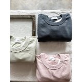 RINEN 20/1オーガニック裏毛 クルーネック 