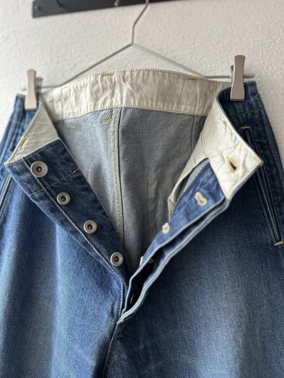 画像6: Veritecoeur  バーティカルポケットデニム