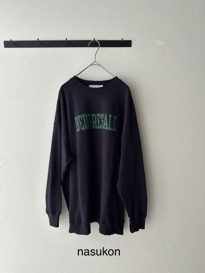 画像3: NATURAL LAUNDRY ミニ裏毛 ブールサレプリントBigPO【レターパックプラス（600円）発送可能】
