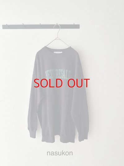 画像3: *sale30%off* NATURAL LAUNDRY ミニ裏毛 ブールサレプリントBigPO【レターパックプラス（600円）発送可能】