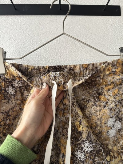 画像7: prit 60/1ローンガーデンプリントワイドパンツ