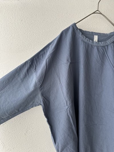 画像6: prit 47/2サイロプレミアム×50/1ブロード 切替7分袖ビッグプルオーバー