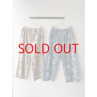 prit 60/1ローンガーデンプリントワイドパンツ