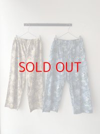 prit 60/1ローンガーデンプリントワイドパンツ