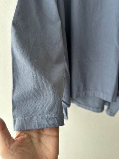 画像7: prit 47/2サイロプレミアム×50/1ブロード 切替7分袖ビッグプルオーバー