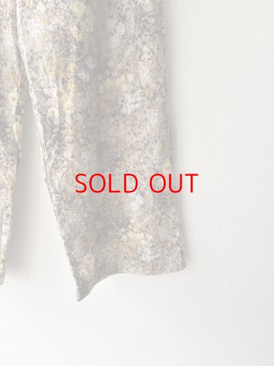 画像7: prit 60/1ローンガーデンプリントワイドパンツ