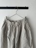 画像4: prit コットンリネンウェザー近江晒加工 タックバギーパンツ (4)