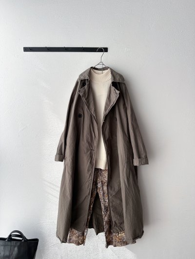 画像1: Veritecoeur ダブルボタンコート