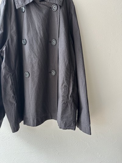 画像6: Veritecoeur ダブルボタンショートコート