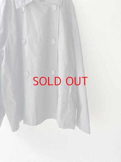 画像9: Veritecoeur ダブルボタンショートコート