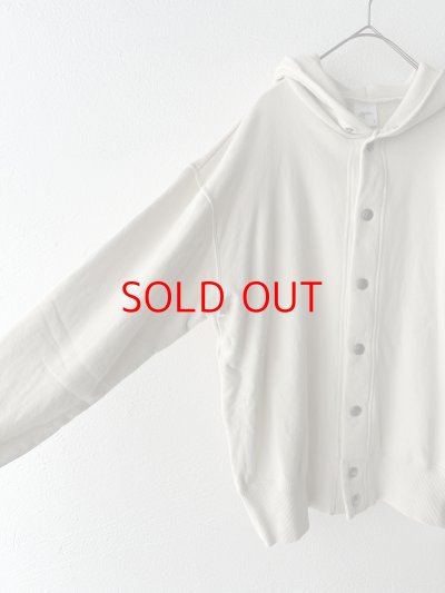 画像3: grin コーマ裏毛 フードカーディガン