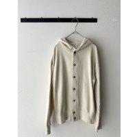 grin コーマ裏毛 フードカーディガン