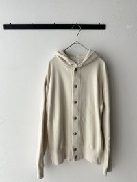 grin コーマ裏毛 フードカーディガン