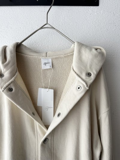 画像7: grin コーマ裏毛 フードカーディガン