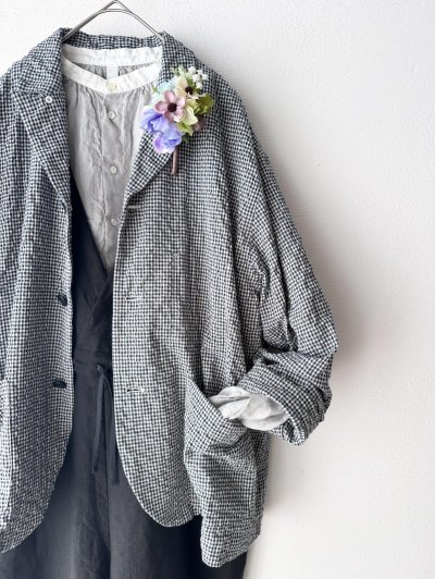 画像1: Vlas Blomme Cotton Seersucker ジャケット