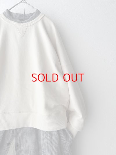 画像4: NATURAL LAUNDRY セントラル裏毛 クループルオーバー【レターパックプラス（600円）発送可能】