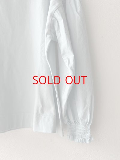 画像4: grin 40/2天竺×布帛 シャーリングPO