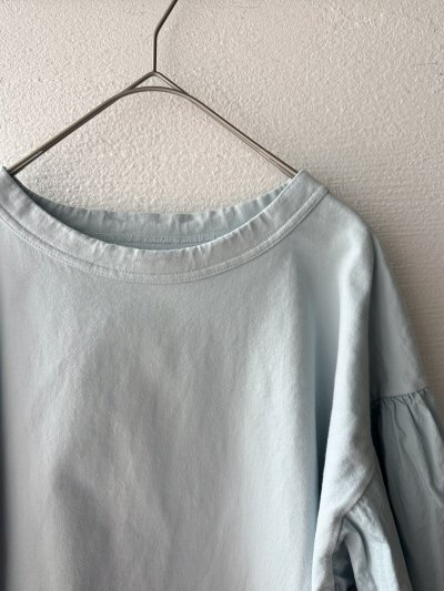 画像2: grin 40/2天竺×布帛 シャーリングPO