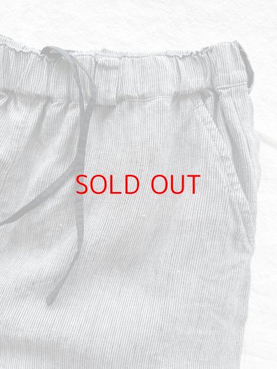 画像3: Luminaes ストライプリネン ワイドPT