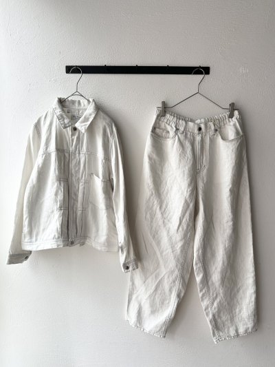 画像9: Vlas Blomme KL Denim テーパードパンツ(unisex)