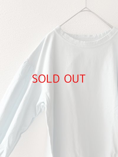 画像3: grin 40/2天竺×布帛 シャーリングPO