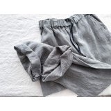 Luminaes ストライプリネン ワイドPT