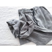 Luminaes ストライプリネン ワイドPT