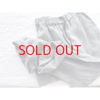 Luminaes ストライプリネン ワイドPT